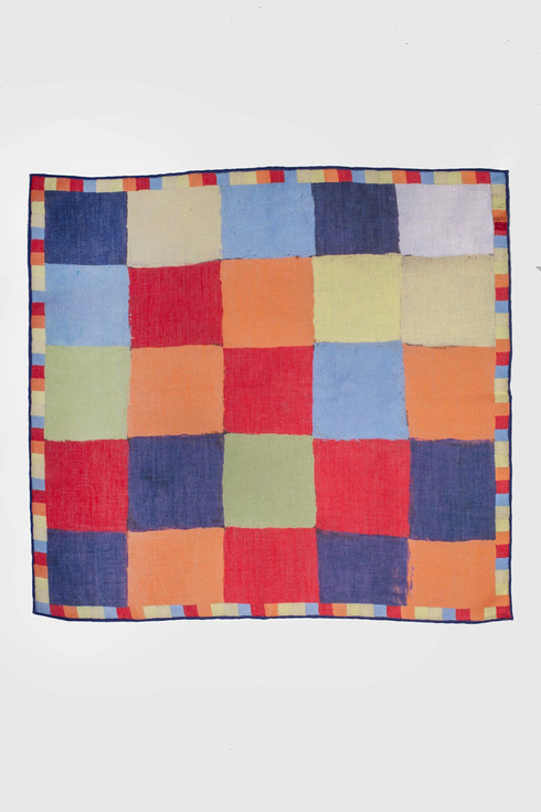Pocket square ' Colour Chart (Qu 1) ' Paul Klee