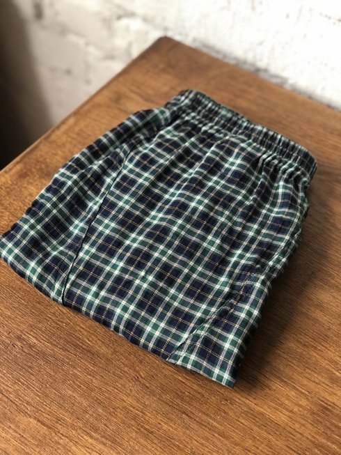 Boxers Green-Navy Plaid
