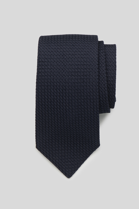Dark Navy Grenadine Tie (Grossa)
