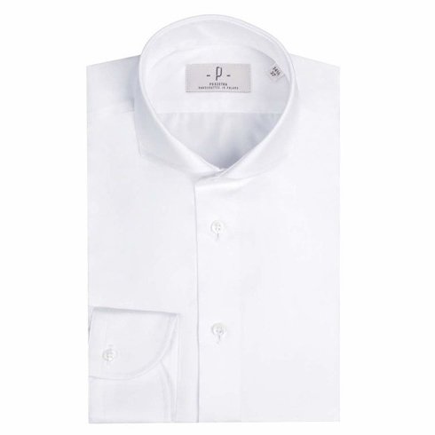 White shirt cutaway