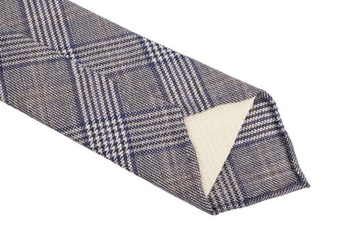 Wool & Linen untipped PoW tie