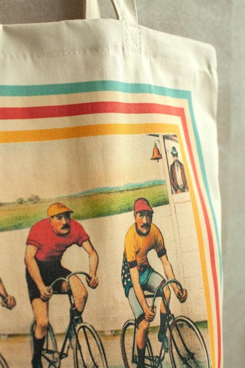 limited cotton bag 'CYCLISTS'