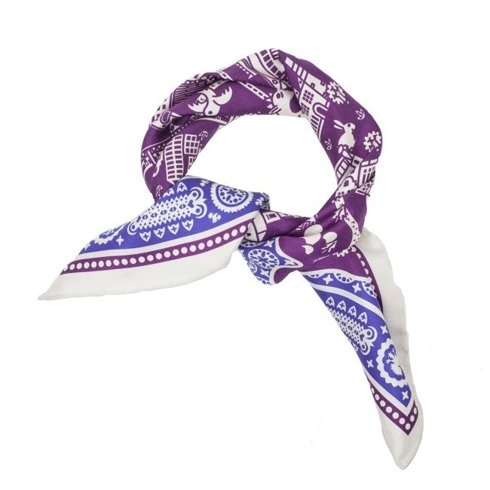 silk 45cm scarf POLAND Jan Kallwejt