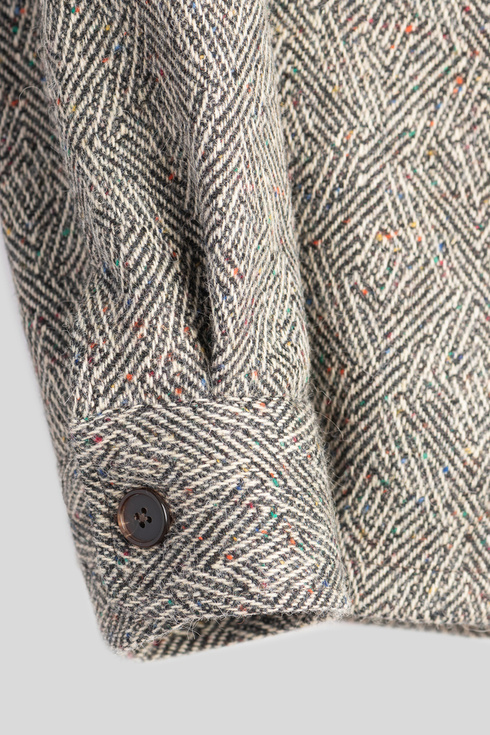  ‘Gamefeather Tweed’ Wool/Alpaca Blouson