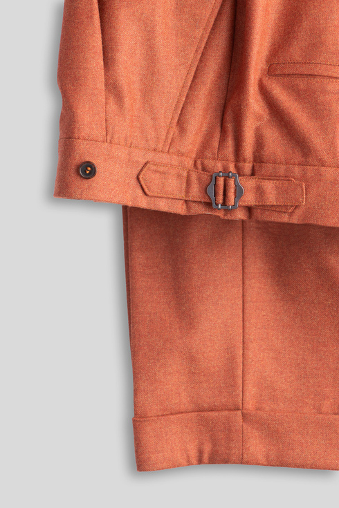 Rust Flannel Trousers 