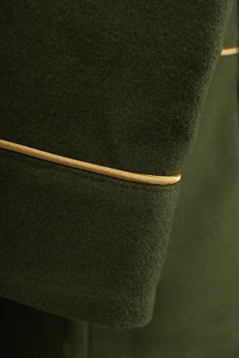 Olive dressing gown