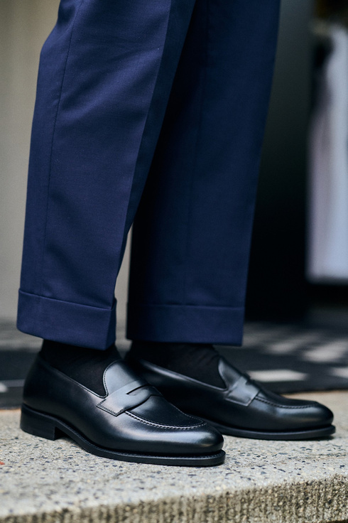 Black Penny Loafers