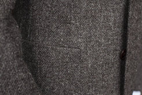 Garnitur z niebarwionego tweedu 