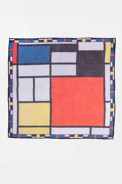 Poszetka ''Kompozycja" Piet Mondrian