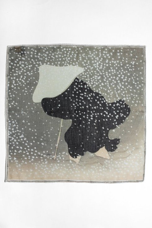 Poszetka kolekcja japońska "Śnieg z Momoyogusa"